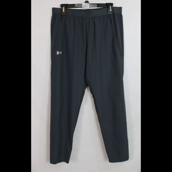 Under Armour Women's Stealth Grey Tapered Traveler Pant 1294512 size Medium. - Picture 1 of 5